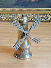 Vintage brass windmill for sale  WAKEFIELD
