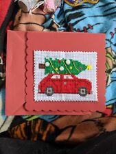 handmade cross stitch cards for sale  CLACTON-ON-SEA
