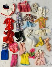 23 - Vintage 1960-1980’s Barbie Francie Clothing Lot Coat Shirts Pants Dress for sale  Shipping to South Africa