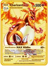 Usado, NOVOS Cartões Pokemon VMAX TCG Metal Pokémon Charizard DX HP500 Max comprar usado  Enviando para Brazil