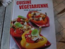 Livre cuisine vegetarienne d'occasion  Bonnat
