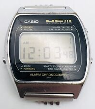 Relógio masculino CASIO 79QS-39 UC CALENDÁRIO UNIVERSAL DUPLO LCD VINTAGE DIGITAL JAPÃO comprar usado  Enviando para Brazil