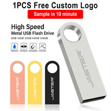 Pen Drive de Metal Portátil Regalo con Logotipo Gratuito USB 2.0 Capacidad Real 64 GB segunda mano  Embacar hacia Argentina