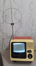 Used, VTG 1970's JVC Red Ivory Color Block Portable Tv Set Model 3020 Working Order for sale  Shipping to South Africa