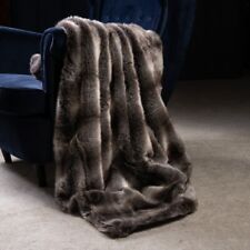 Soft Fuzzy Faux Fur Throw Blanket Modern Decor Throw for Chair Couch Bed Sofa for sale  Shipping to South Africa