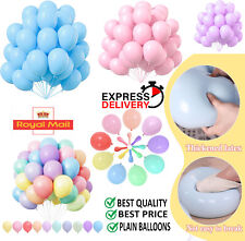 100-200 Macaron Pastel Balloons Birthday Baby shower Ballons Party Decoration, used for sale  Shipping to South Africa