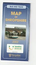 Shropshire bus map for sale  HUNTINGDON