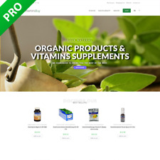 Vitaminas/produtos naturais loja dropshipping | site chave na mão dropship | Loja, usado comprar usado  Enviando para Brazil