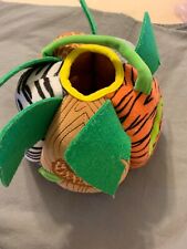FAO Schwartz Peek A Boo Jungle Safari Animal Play Set Baby Stuffed Plush Low $, used for sale  Shipping to South Africa