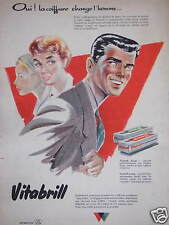 Publicité 1958 vitabrill d'occasion  Compiègne
