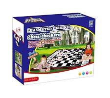 Giant chess draughts for sale  Shipping to Ireland
