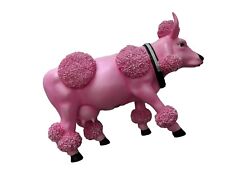 Used, Cow Parade French Moodle Pink Cow Poodle Cut Figurine With 1 Horn for sale  Shipping to South Africa
