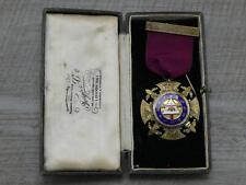 Used, 1940 Sterling Silver Hallmarked Ancient Order of Druids Jewel Medal Boxed Rare for sale  Shipping to South Africa