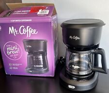 Usado, MR COFFEE 5 xícaras FÁCIL DE LIGAR - DESLIGAR interruptor cafeteira com pausa automática para pegar uma xícara comprar usado  Enviando para Brazil