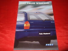 FIAT Palio Weekend 1.2 1.6 16V 1.9 D Prospekt Brochure Depliant Folleto von 2001 comprar usado  Enviando para Brazil