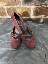 Aerosoles claret suede for sale  GLASGOW