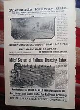 1892 print railroad for sale  Port Saint Lucie