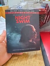 Usado, Night Swim: Edição de Colecionador (Blu-ray + DVD, 2024) com Slip Sem Digital 🍿📀🍿 comprar usado  Enviando para Brazil