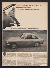 1967 MG MGB/GT Sports Car VINTAGE ADVERTISEMENT for sale  Washougal