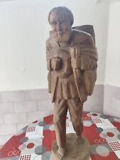Statua intagliata legno usato  Torre Del Greco