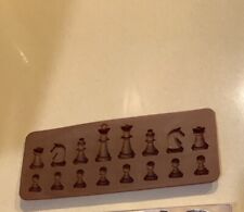 Chocolate Mold Chess Set -- Make your own edible chess pieces!  for sale  Shipping to South Africa