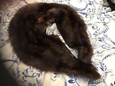 Real fur stole for sale  BUXTON