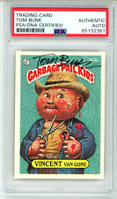 TOM BUNK Signed 1987 Topps Garbage Pail Kids Card #263a - Vincent Van Gone -PSA for sale  Shipping to South Africa