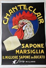 Poster pubblicitario sapone usato  Torino