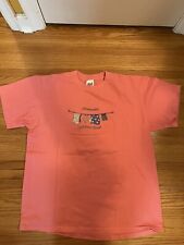 Camiseta Vintage Yunque Años 90 Minnesota Exterior Ropa Fresca Línea Rosa Para Hombre XL segunda mano  Embacar hacia Argentina