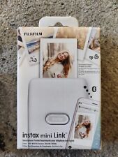 NEW... Fujifilm Instax Mini Link Smartphone Printer - Ash White, used for sale  Shipping to South Africa