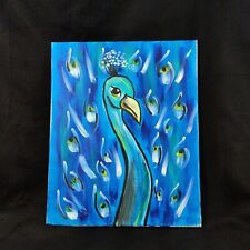 Peacock original painting for sale  Bedford
