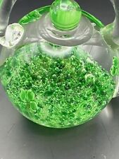 Glass teapot paperweight for sale  BARNSLEY