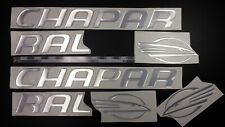 Used, chaparral boat emblems 32" chrome + FREE FAST delivery DHL express- Stickers Set for sale  Shipping to South Africa