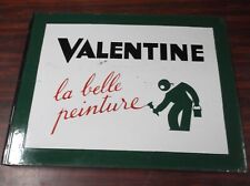 Valentine plaque émaillée d'occasion  Seraincourt