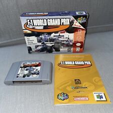 F-1 World Grand Prix - Nintendo 64 - N64 - Complete - NTSC-USA na sprzedaż  PL