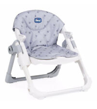 Chicco CHAIRY Portable Folding High Chair Feeding Booster Seat NEW Grey Bunny for sale  Shipping to South Africa