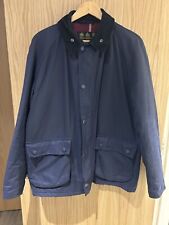 Barbour navy wax for sale  BANBURY