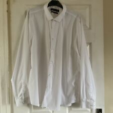 primark mens white shirt for sale  TIPTON