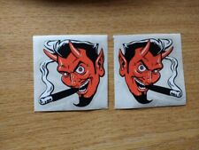 Smoking devil sticker d'occasion  Expédié en Belgium