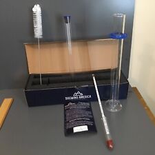 Kit de prueba de hidrómetro de alcohol Brewing America Pro Series - con tubo de vidrio segunda mano  Embacar hacia Mexico