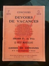 Cahier devoirs vacances d'occasion  Sorède