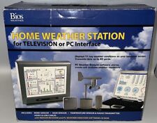 Used, BIOS Weather Wireless Home Weather Station  for televesion/PC New Open box for sale  Shipping to South Africa