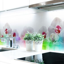 Küchenrückwand Orchideen Bunt Premium Hart-PVC 0,4 mm selbstklebend comprar usado  Enviando para Brazil