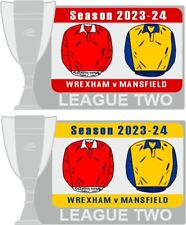 Wrexham mansfield league for sale  BIRMINGHAM