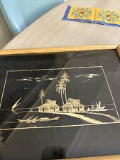 Framed asian straw for sale  Duluth