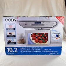 COBY 10.2” Under Cabinet LCD TV DVD Player KTFDDVD1093 Swivel Screen AM/FM/TV for sale  Shipping to South Africa