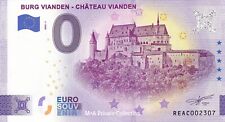 Banknot 0 euro LUKSEMBURG - ZAMEK VIANDEN CHATEAU VIANDEN Zamek REAC-2022-1 na sprzedaż  Wysyłka do Poland