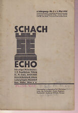Schach echo 1935 gebraucht kaufen  Worms