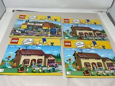 Lote SOMENTE INSTRUÇÕES LEGO Simpson's KWIK-E-MART #71016 & 71006 SOMENTE MANUAIS!! comprar usado  Enviando para Brazil