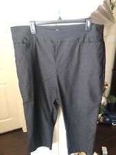 Kim Rogers Black Tummy Control Capri Pants - Size 20 W for sale  Shipping to South Africa